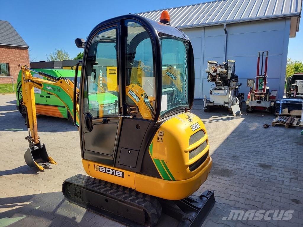 JCB 8018 CTS حفارات صغيرة أقل من 7 طن (حفارات صغيرة)