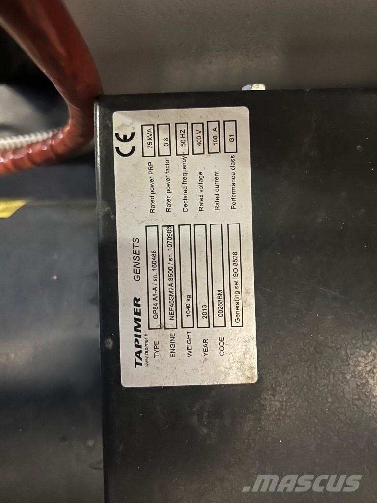 Genset GP84 75KVA مولدات ديزل