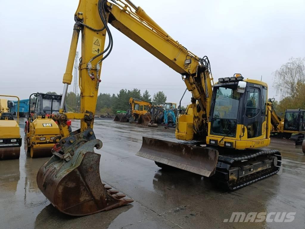 Komatsu PC 138 US-11 حفارات زحافة