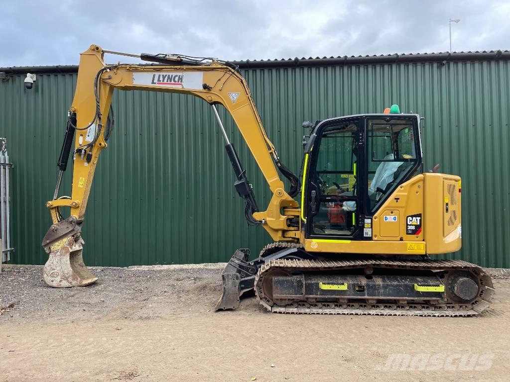 CAT 308 C CR حفارات وسط 7 طن - 12 طن