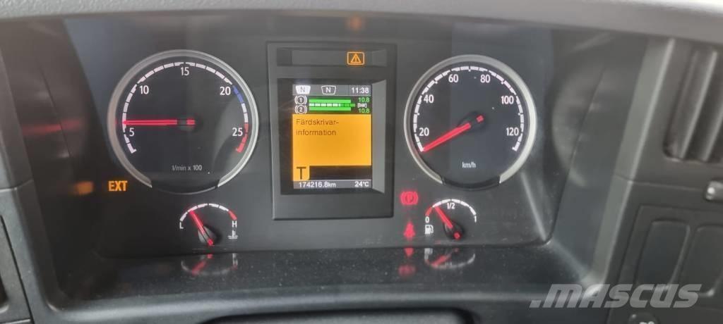 Scania P 340 Gas شاحنات المخلفات