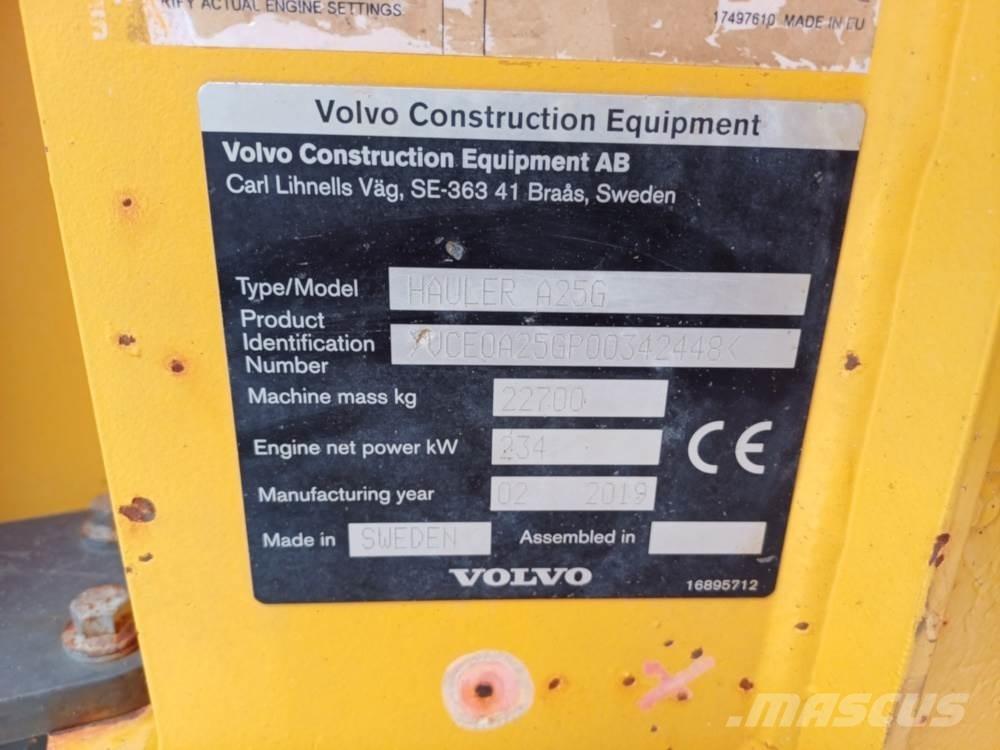 Volvo A25G ساحبات مفصلية
