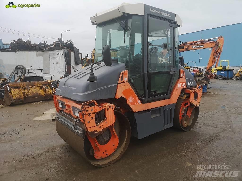 Hamm DV 40 VV مداحل ثنائية الاسطوانة