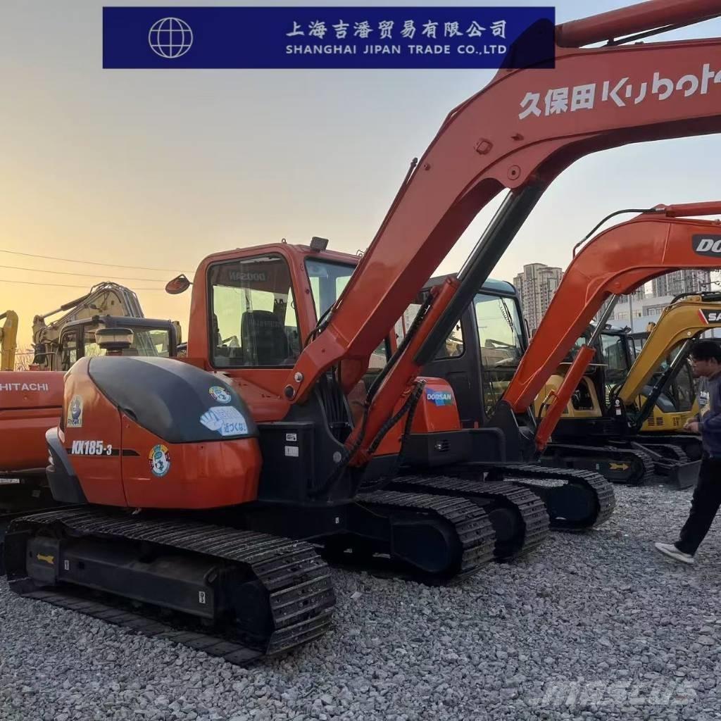 Kubota KX 185-3 حفارات صغيرة أقل من 7 طن (حفارات صغيرة)