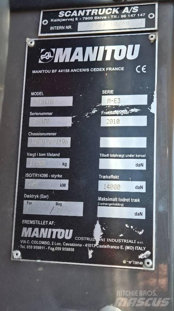 Manitou MHT 10120 مناولات متداخلة