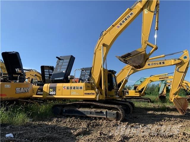 Komatsu PC350 حفارات زحافة