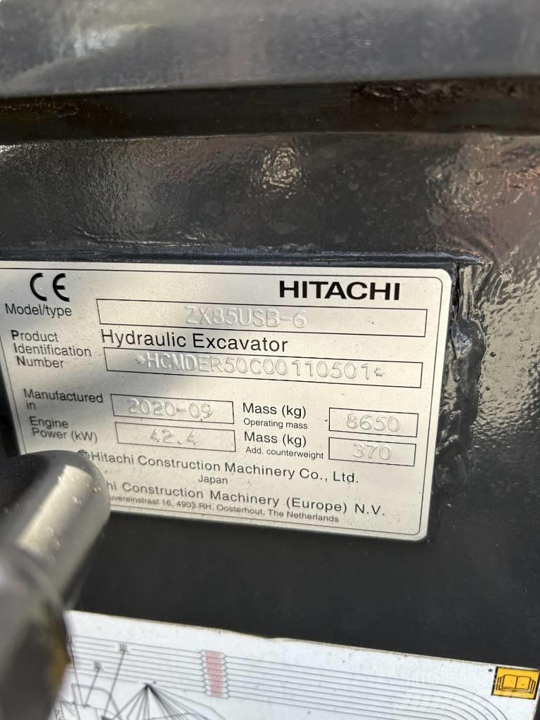 Hitachi ZX 85 US B حفارات وسط 7 طن - 12 طن