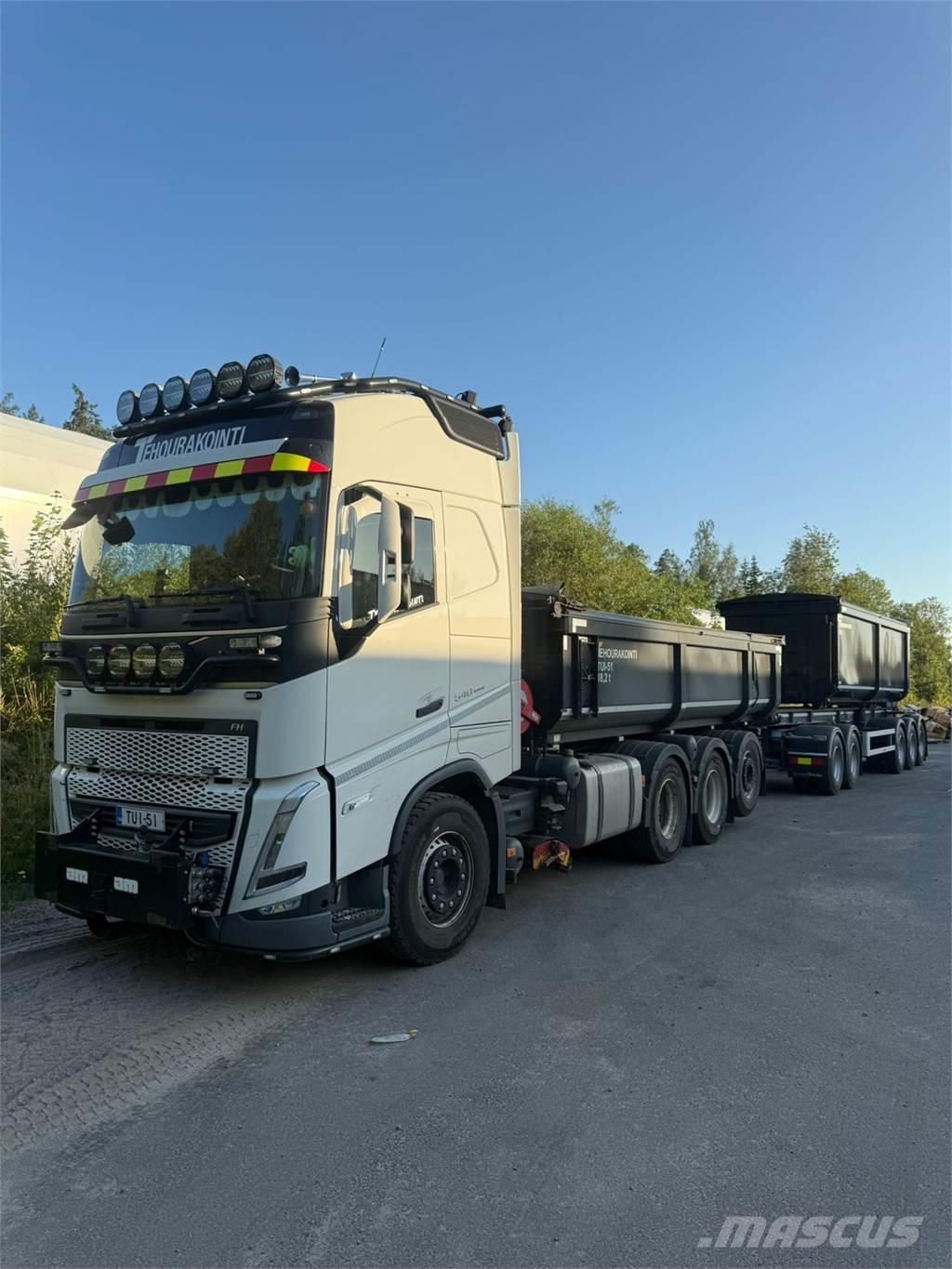 Volvo FH540 8x4 شاحنات قلابة