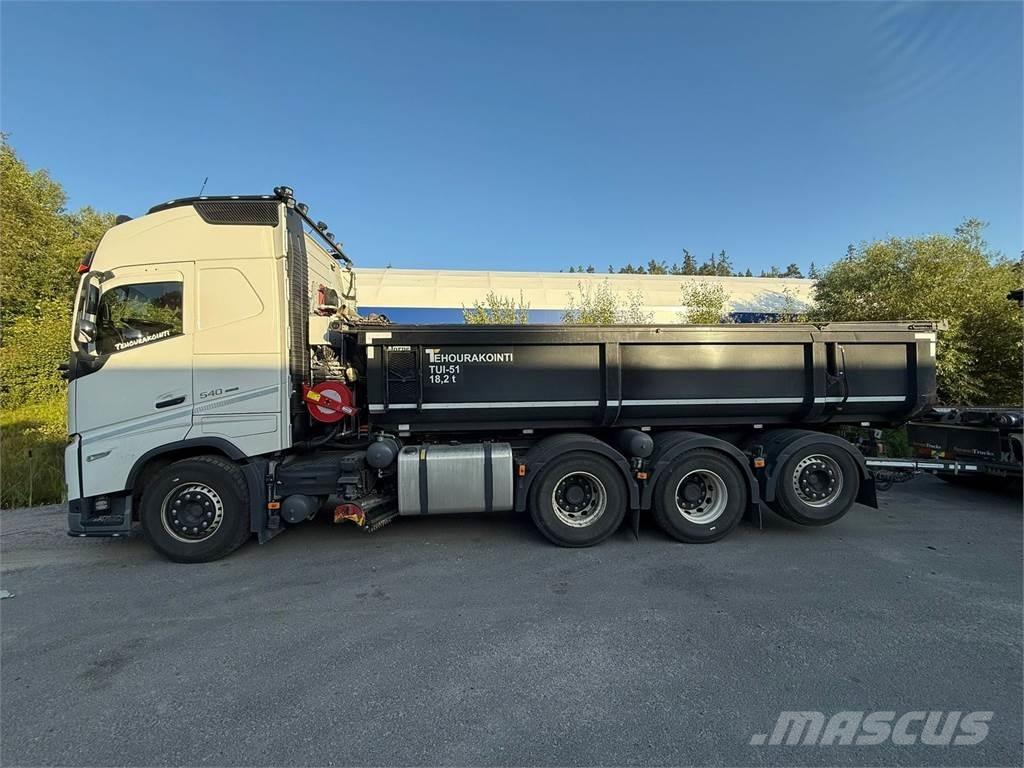 Volvo FH540 8x4 شاحنات قلابة