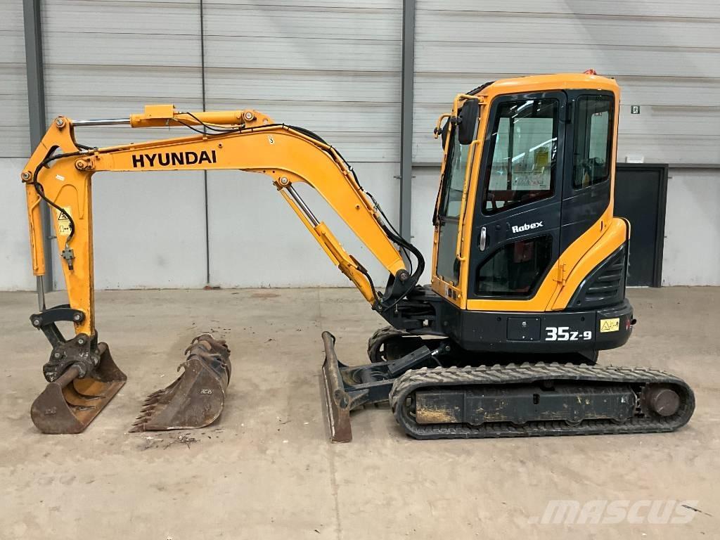Hyundai Robex 35 Z-9 حفارات صغيرة أقل من 7 طن (حفارات صغيرة)