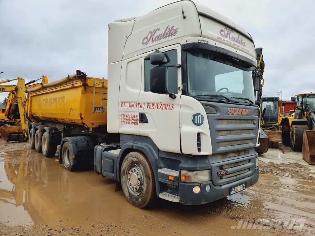 Scania R 420 وحدات الجر