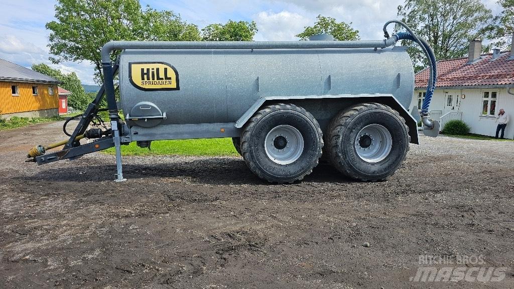 Hillspridaren 15000l معدات توزيع السماد العضوي