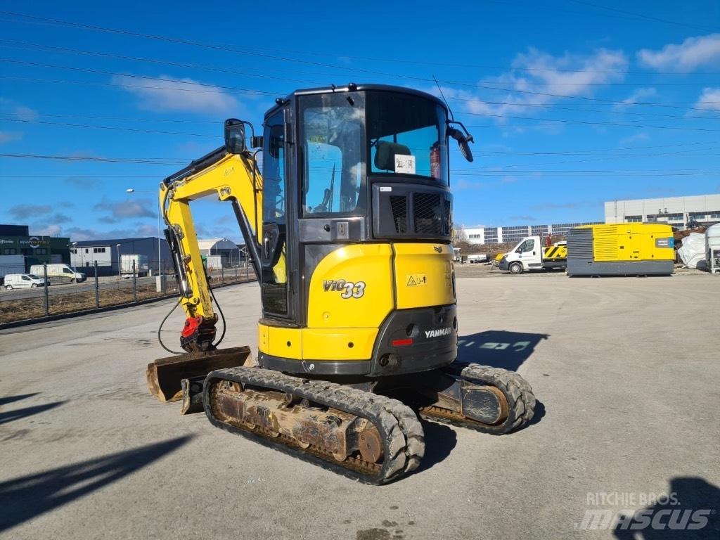 Yanmar VIO33-6 حفارات صغيرة أقل من 7 طن (حفارات صغيرة)