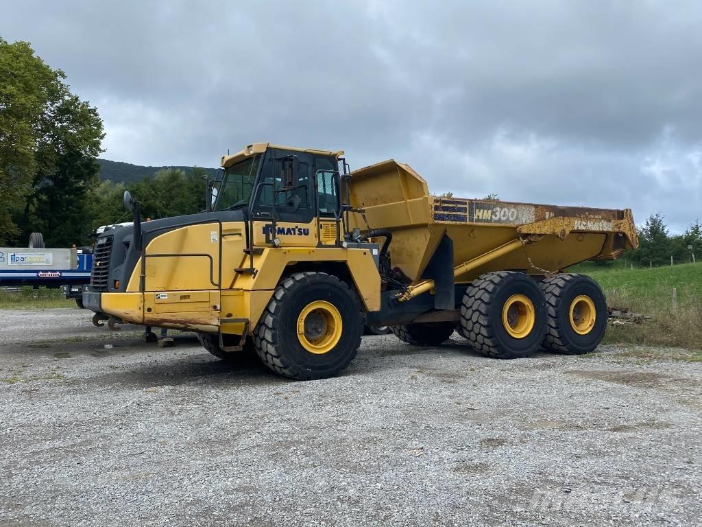 Komatsu HM 300-3 ساحبات مفصلية