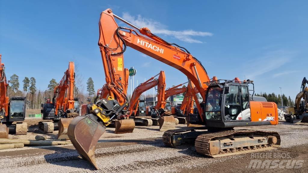 Hitachi ZX210LC-6 حفارات زحافة