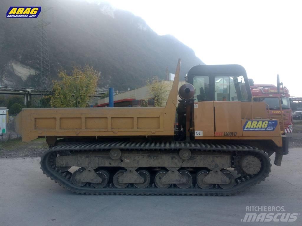 Morooka MST 1500 V D عربات نقل قلابة مجنزرة