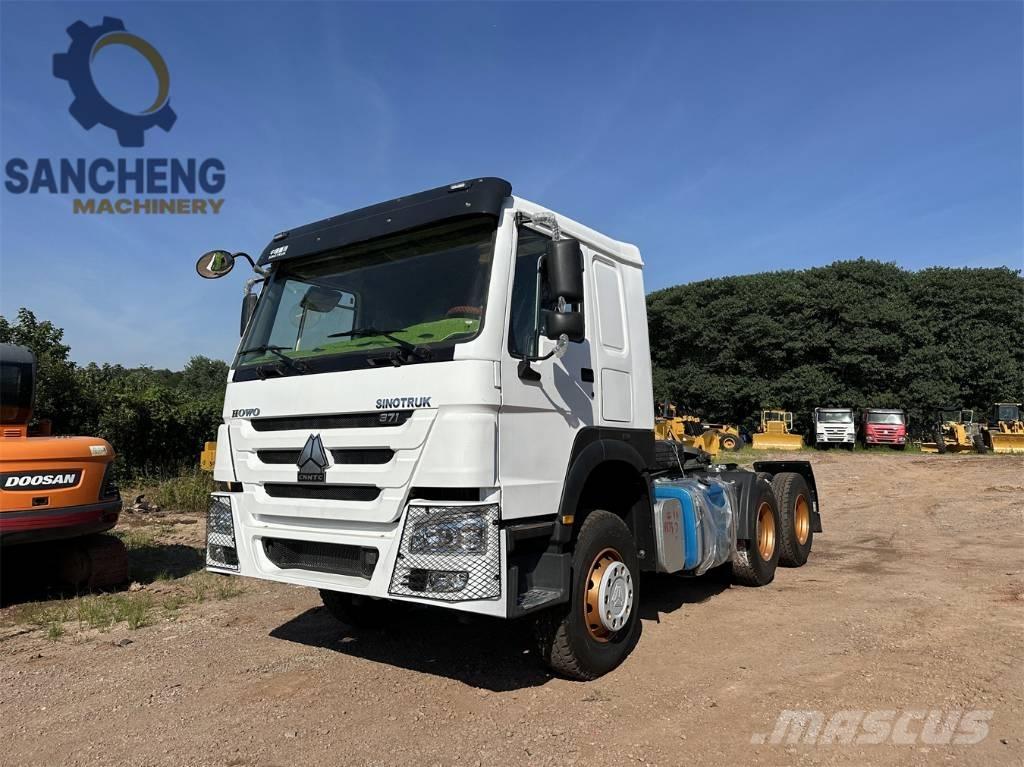 Howo 371hp وحدات الجر
