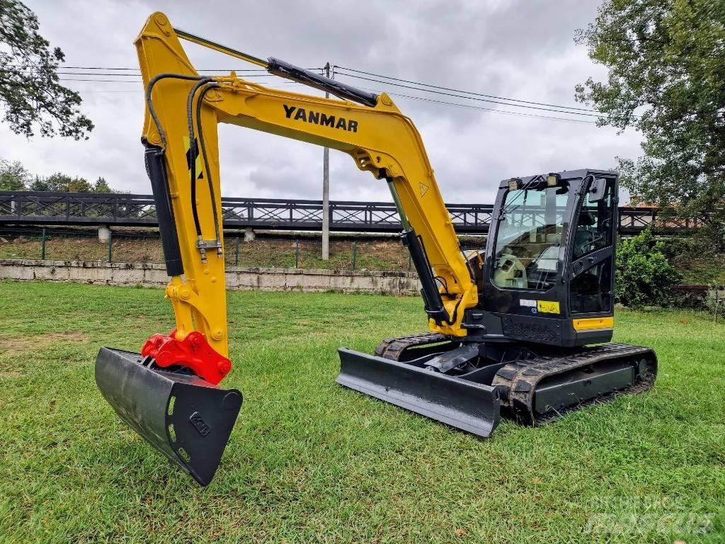 Yanmar Vio 80 حفارات وسط 7 طن - 12 طن