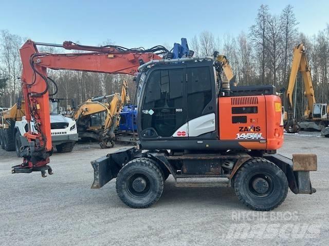 Hitachi ZX 145 W-6 حفارات بعجل