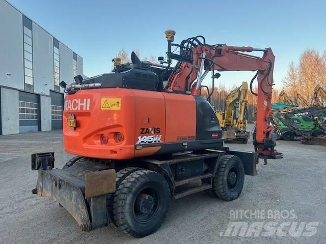 Hitachi ZX 145 W-6 حفارات بعجل
