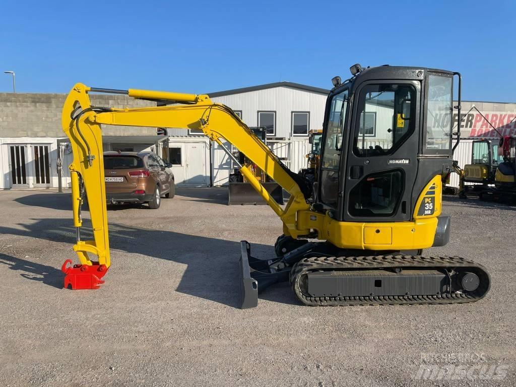 Komatsu PC35MR حفارات صغيرة أقل من 7 طن (حفارات صغيرة)