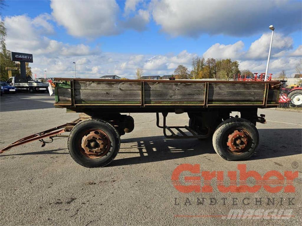 Lindner 2-Achs مقطورات أخرى