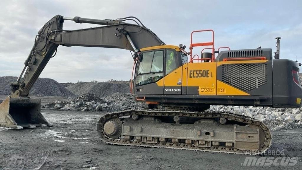 Volvo EC550 EL حفارات زحافة