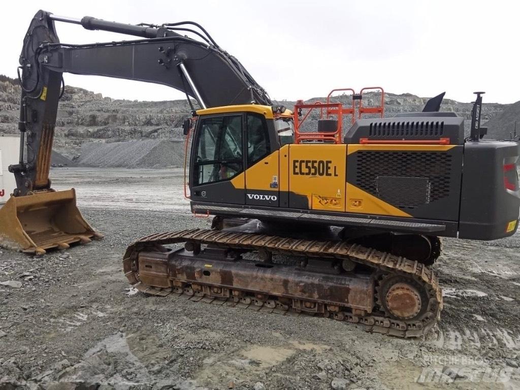 Volvo EC550 EL حفارات زحافة