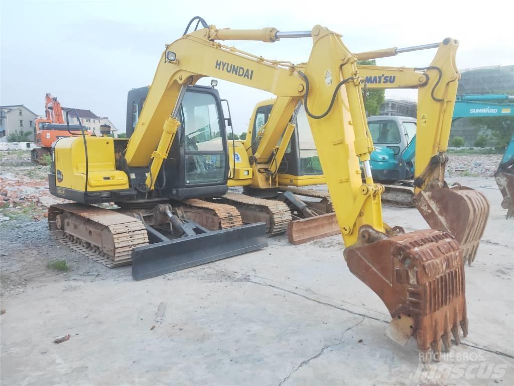 Hyundai R80-7 حفارات زحافة