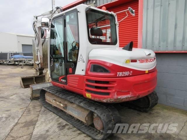 Takeuchi TB 290-2 حفارات وسط 7 طن - 12 طن