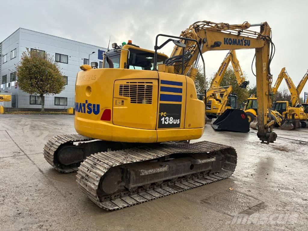 Komatsu PC138US-10 حفارات زحافة