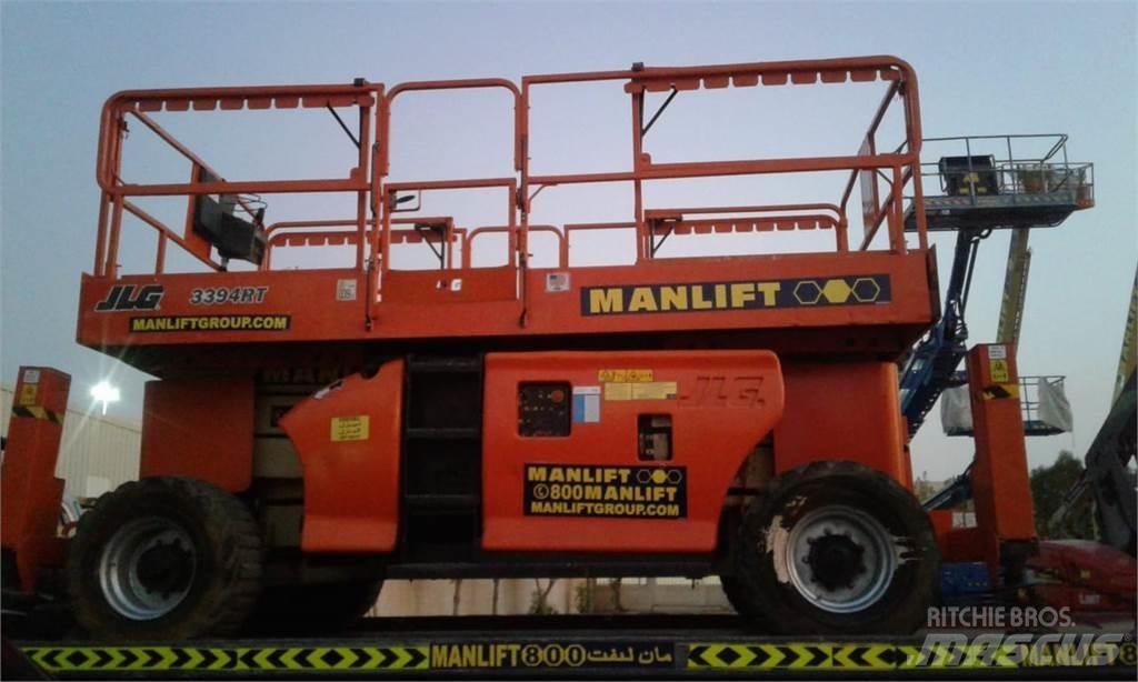 JLG 3394RT رافعات مقصية الشكل