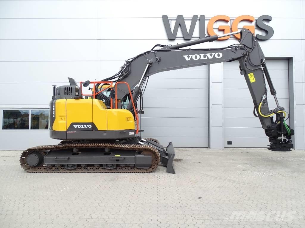 Volvo ECR 235 EL حفارات زحافة