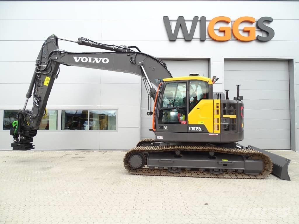 Volvo ECR 235 EL حفارات زحافة