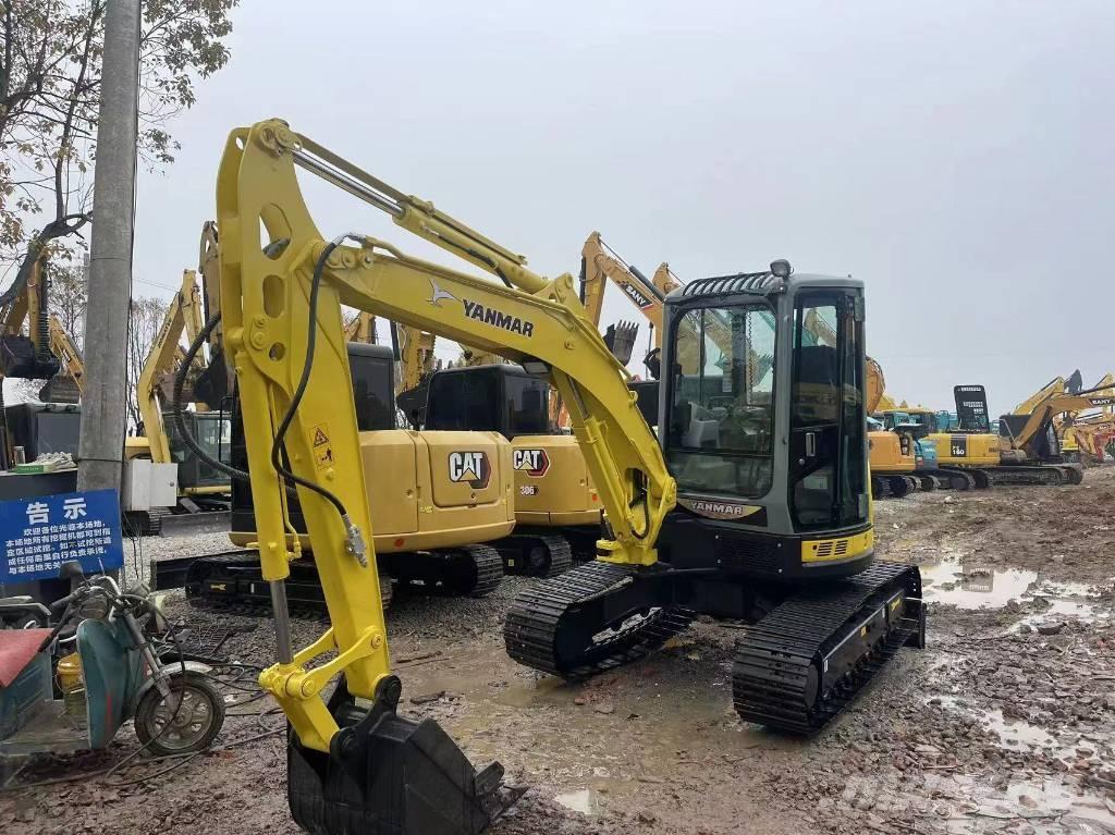 Yanmar Vio 55 حفارات صغيرة أقل من 7 طن (حفارات صغيرة)