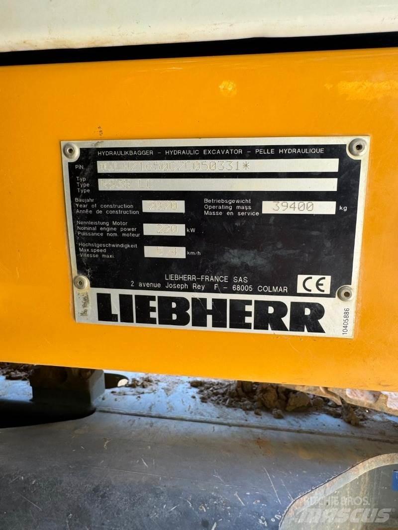 Liebherr R938 حفارات زحافة