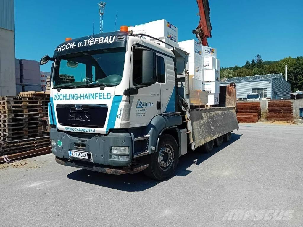 MAN TGS 35.486 شاحنات قلابة
