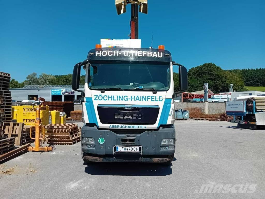MAN TGS 35.486 شاحنات قلابة