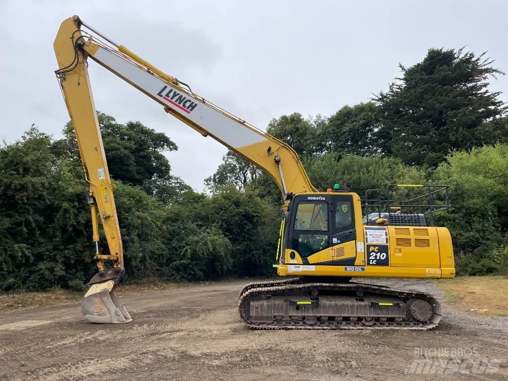 Komatsu PC 210 LC-11 حفارات طويلة الذراع
