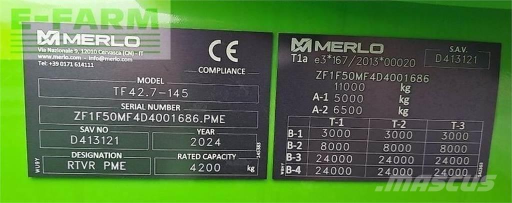 Merlo tf 42.7 - 145 معدات مناولة لأغراض الزراعة