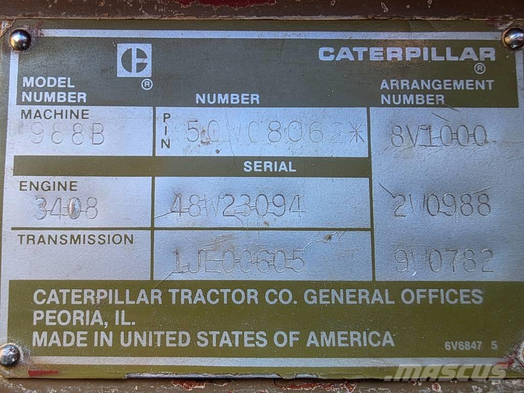 CAT 988 B لوادر بعجل
