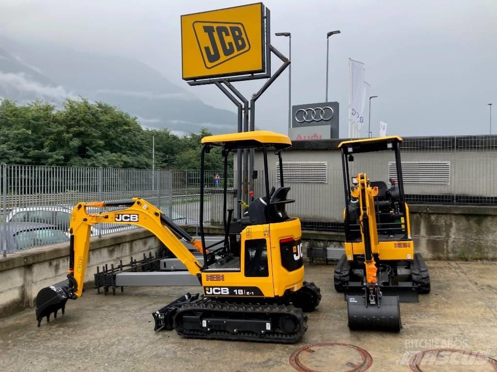 JCB 18 Z حفارات صغيرة أقل من 7 طن (حفارات صغيرة)