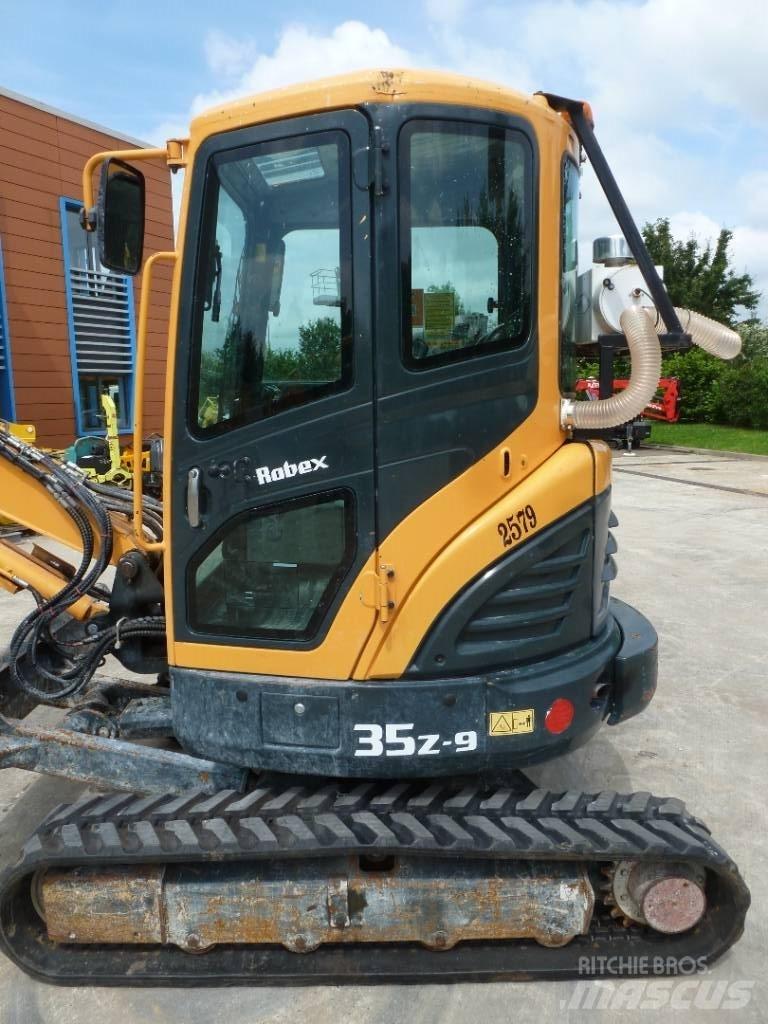 Hyundai R35Z-9 حفارات صغيرة أقل من 7 طن (حفارات صغيرة)