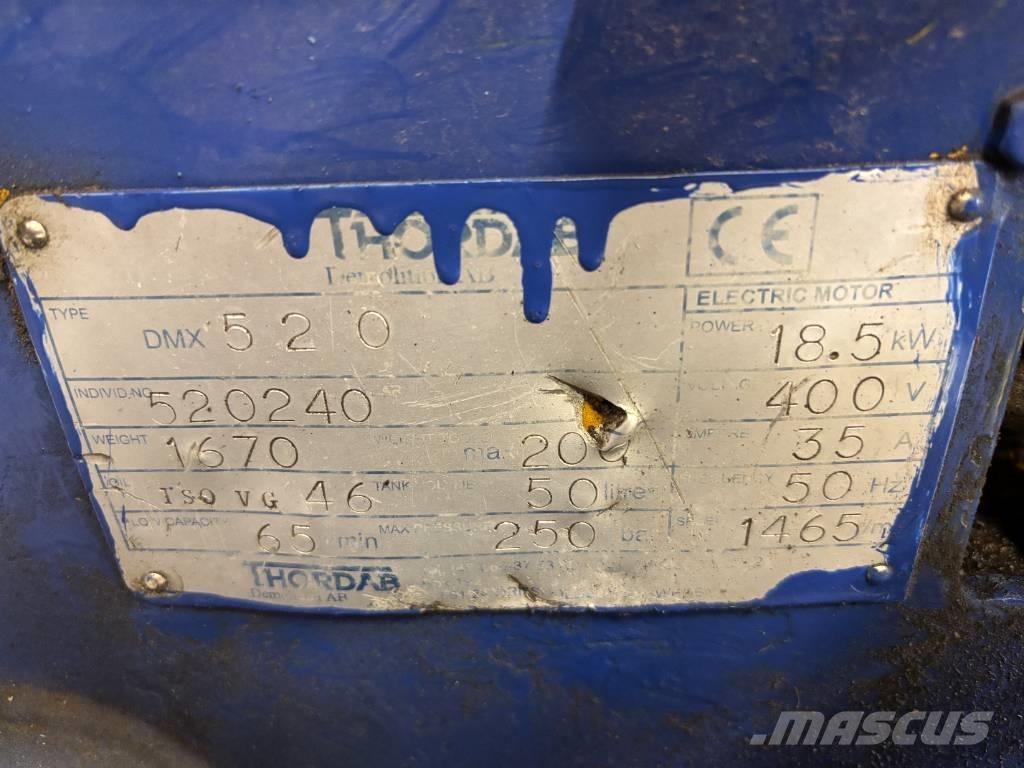  Thordab DMX 520 حفارات هدم