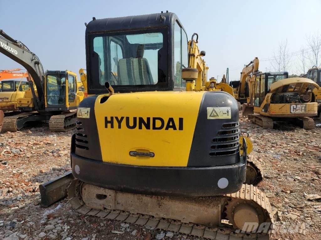 Hyundai R60-7 حفارات صغيرة أقل من 7 طن (حفارات صغيرة)