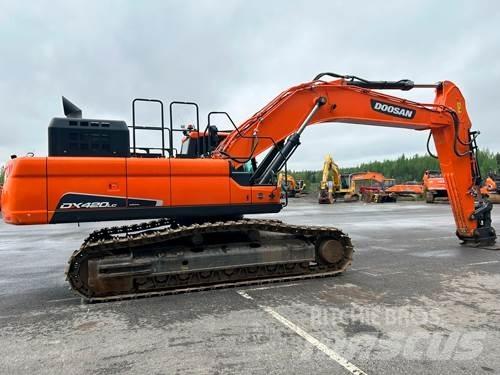 Doosan DX420LC-5 حفارات زحافة