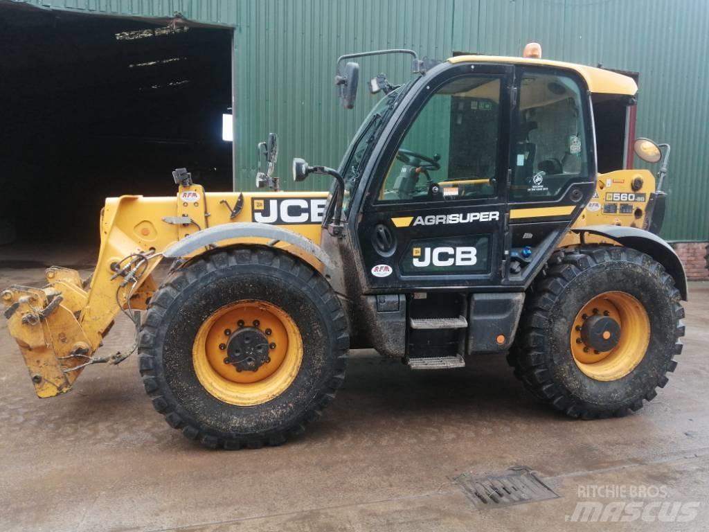 JCB 560-80 معدات مناولة لأغراض الزراعة