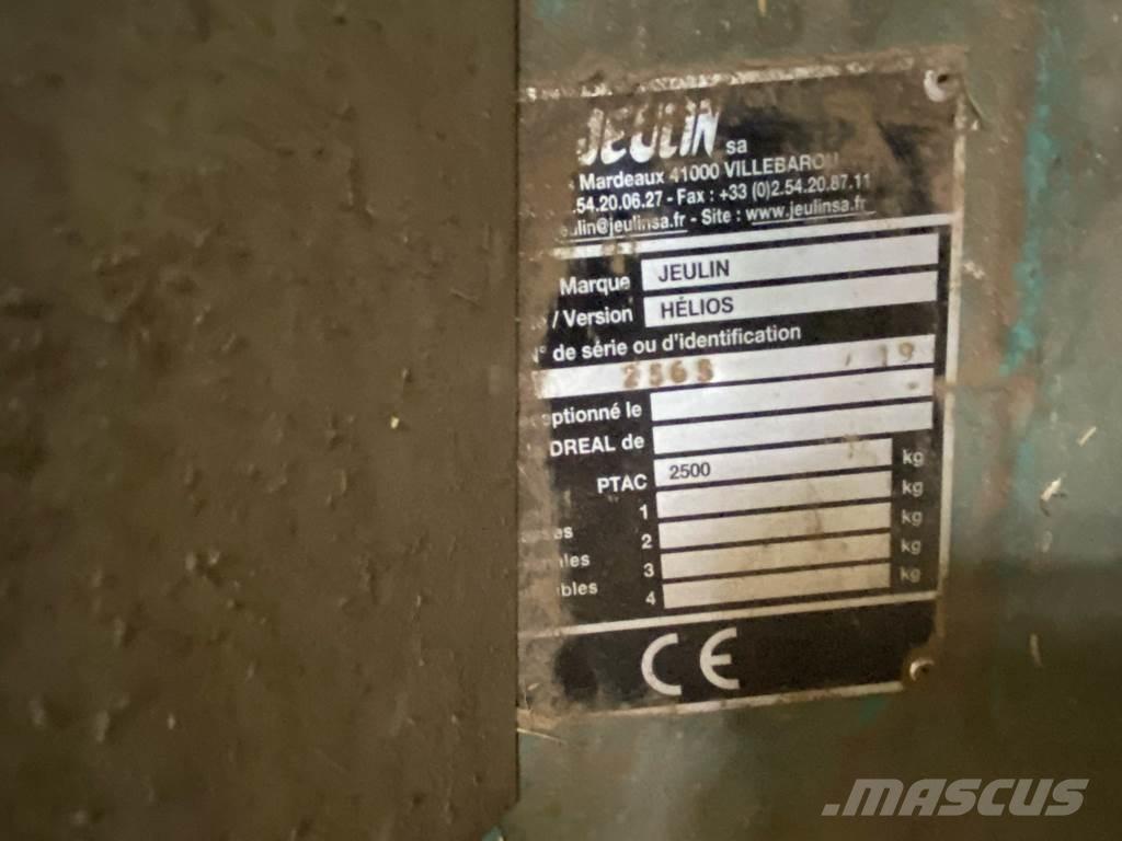 Jeulin HELIOS آلات تمزيق الحزم وتقطيعها ونشرها