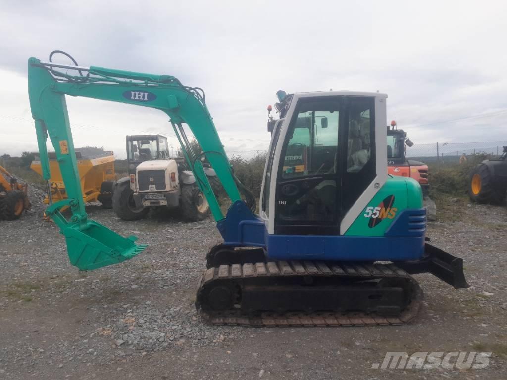 IHI 55 حفارات صغيرة أقل من 7 طن (حفارات صغيرة)
