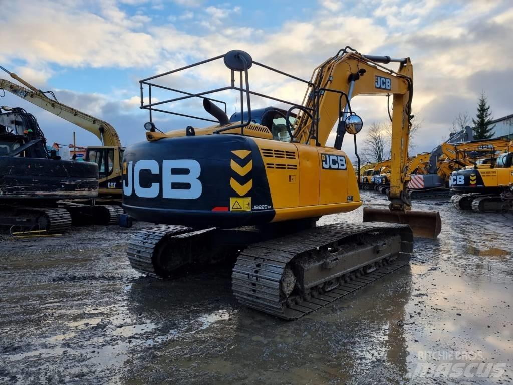 JCB JS 220 LC حفارات زحافة